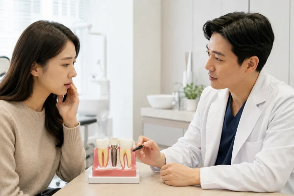 앞니 임플란트 통증