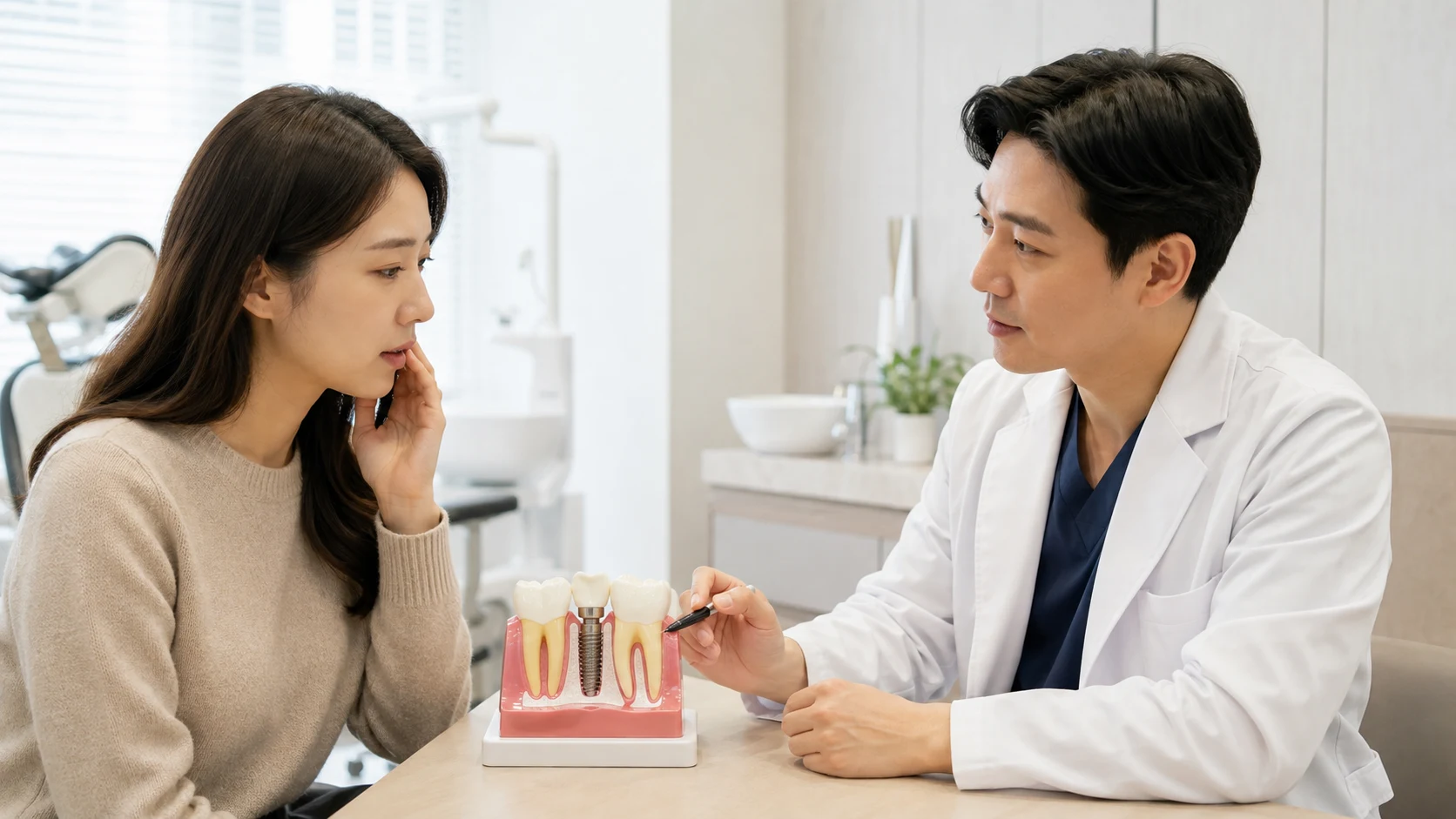 앞니 임플란트 통증