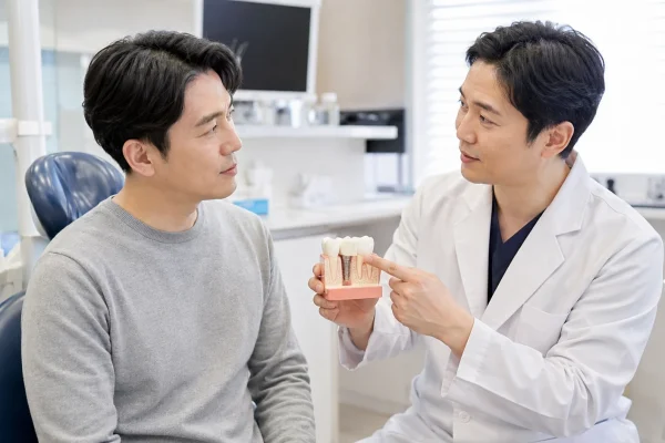 앞니 임플란트 흔들림 통증