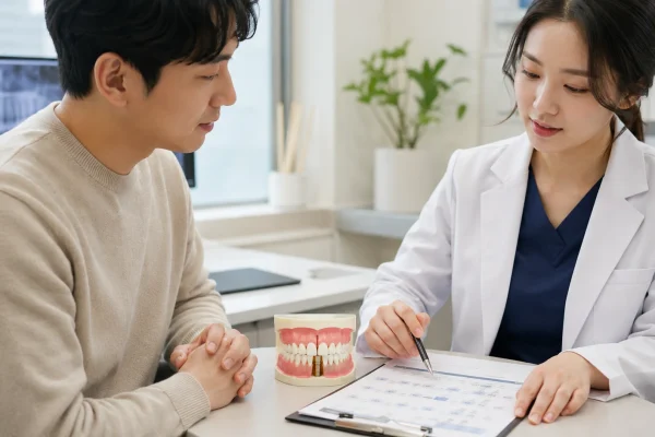 앞니 발치 후 임플란트 통증