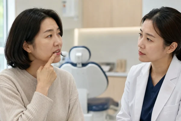 앞니 임플란트 신경 통증