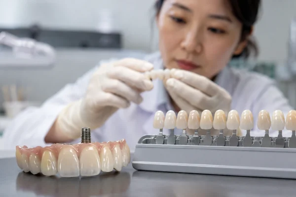 앞니 임플란트 보철 통증